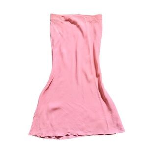 H&M Pink Midi Skirt